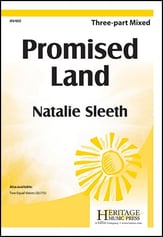 Promised Land Three-Part Mixed choral sheet music cover